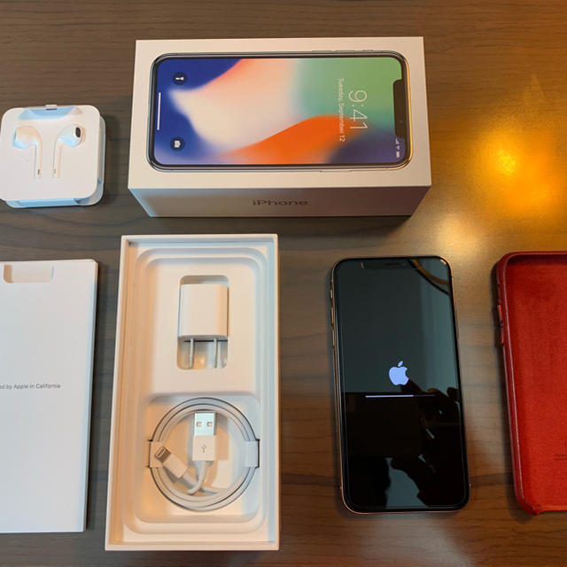 偉大な Apple - 美品 iPhoneX 256GB SIMフリー2018年7月27日購入