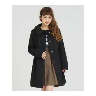 マジェスティックレゴン(MAJESTIC LEGON)のMAJESTIC LEGON ∞ビジュー釦付コート (ロングコート)