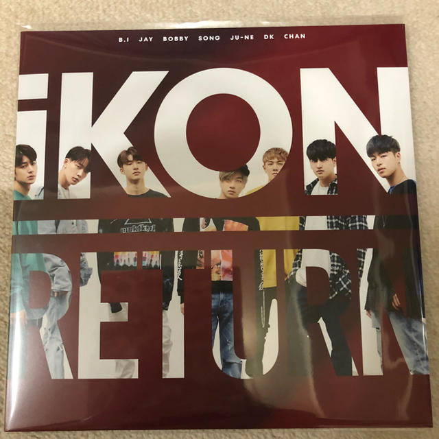 iKON(アイコン)のikon RETURN  CD エンタメ/ホビーのCD(K-POP/アジア)の商品写真