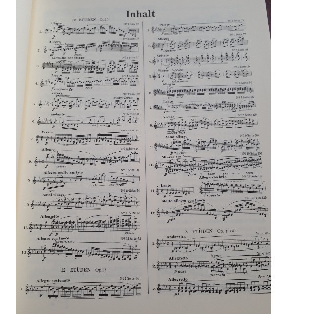 ショパン　エチュード集　(遺作3つのエチュード付) 楽器のスコア/楽譜(クラシック)の商品写真