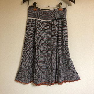 ミッソーニ(MISSONI)のミッソーニ  プリーツスカート(ひざ丈スカート)