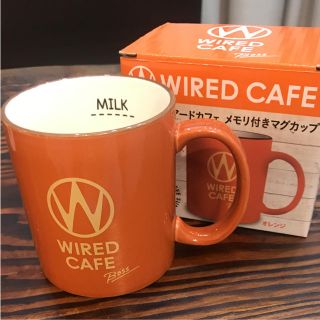 ワイアード(WIRED)の【新品未使用】ボス×ワイアードカフェ◎メモリ付きマグカップ(グラス/カップ)