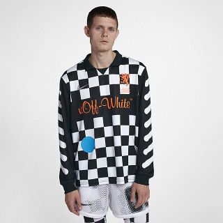 オフホワイト(OFF-WHITE)のSサイズ OFF-WHITE × NIKE FB JERSEY AWAY(Tシャツ/カットソー(七分/長袖))