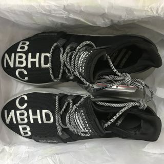 ネイバーフッド(NEIGHBORHOOD)の【新品未使用】adidas EQT BBC NBHD 28.0cm 黒(スニーカー)