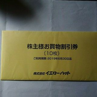 イエローハット　株主優待10枚　期限2019/06/30(その他)