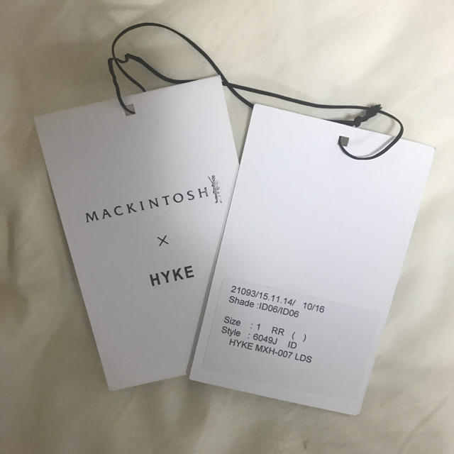 HYKE(ハイク)の【kikickick様専用】Mackintosh Hykeショート ブルゾン メンズのジャケット/アウター(ブルゾン)の商品写真