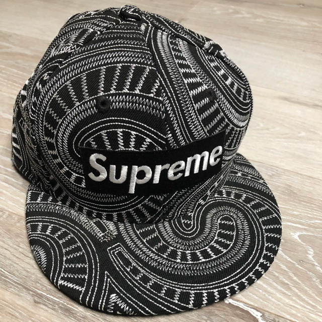 supreme downtown BOXロゴ NEWERA