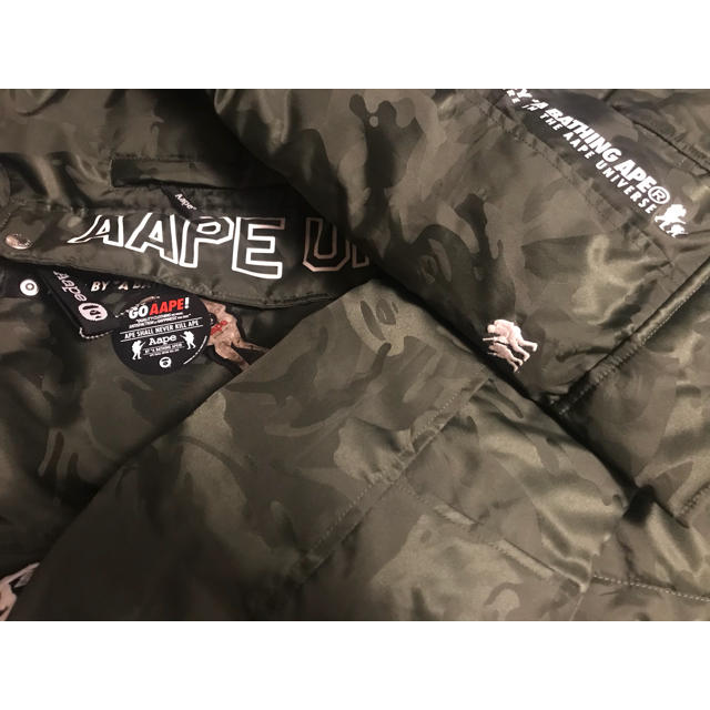 A BATHING APE(アベイシングエイプ)のAAPE H.Weight Down Jacket メンズのジャケット/アウター(ダウンジャケット)の商品写真