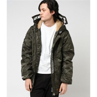 アベイシングエイプ(A BATHING APE)のAAPE H.Weight Down Jacket(ダウンジャケット)