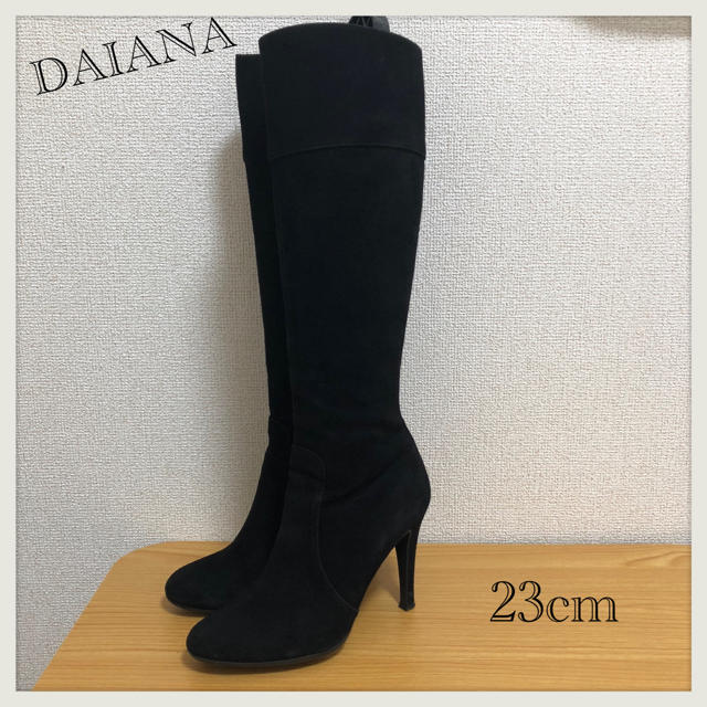 専用  美品 ダイアナ DIANA ロングブーツ 23 レディース スエード