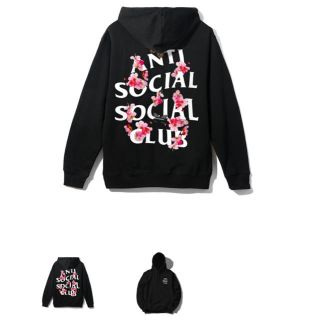 アンチ(ANTI)のAssc kkockch black hoody(パーカー)