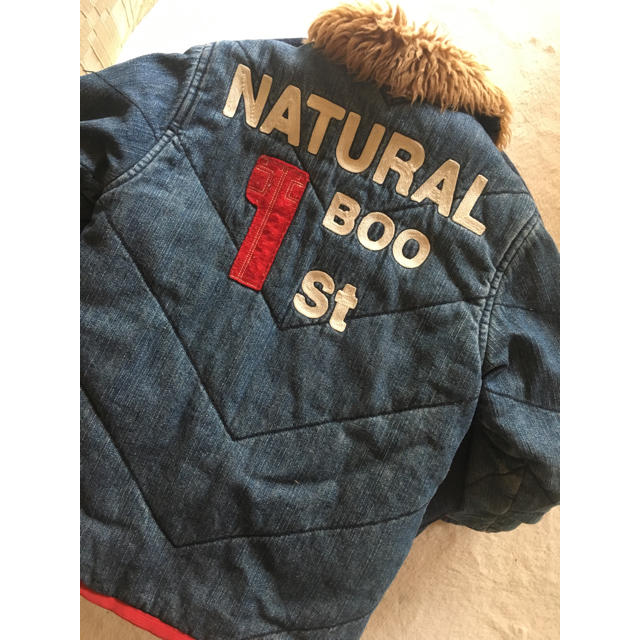 Natural Boo - ★Natural Boo デニム地ボアジャケット100★の通販 by sesami's shop｜ナチュラルブーならラクマ