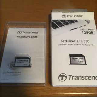 トランセンド(Transcend)の【値下げしました！】JetDrive Lite 330 128GB(PC周辺機器)