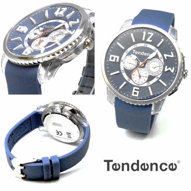 Tendence(テンデンス)のテンデンス TG165001 スリムポップ ブルー ユニセックス 腕時計 メンズの時計(腕時計(アナログ))の商品写真