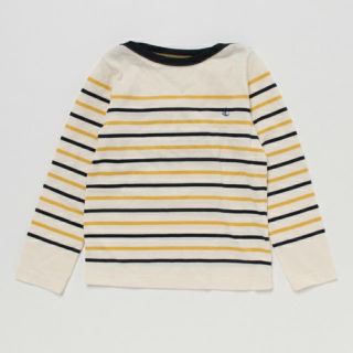 プチバトー(PETIT BATEAU)の12ans 新品 プチバトー マルチボーダー長袖Ｔシャツ(Tシャツ/カットソー)