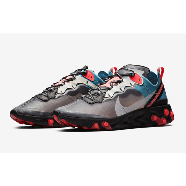 NIKE REACT ELEMENT 87 黒 27.5cm ナイキ リアクト