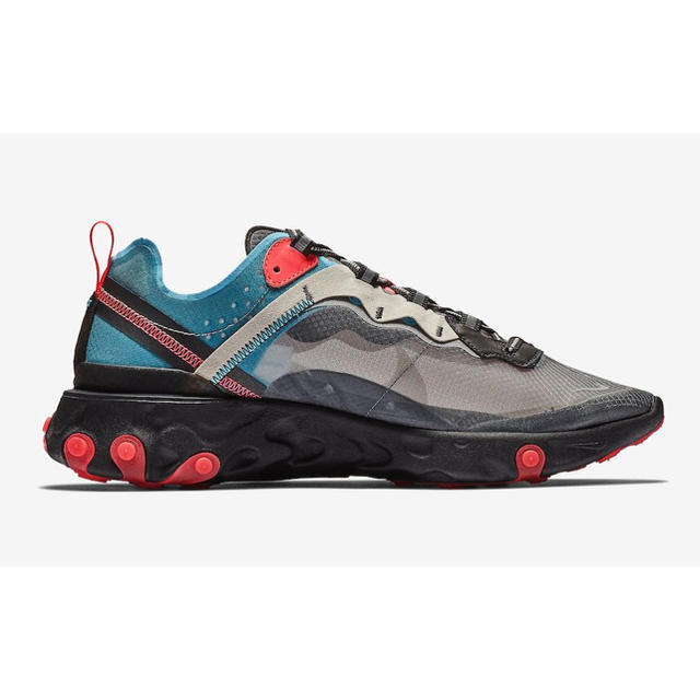 NIKE REACT ELEMENT 87 黒 27.5cm ナイキ リアクト