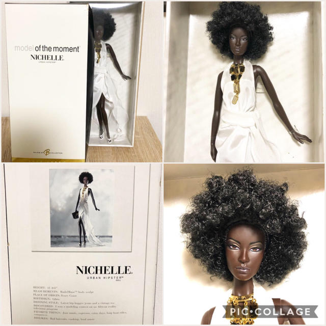 Barbie(バービー)のバービー人形 model of the moment Nichelle エンタメ/ホビーのおもちゃ/ぬいぐるみ(キャラクターグッズ)の商品写真