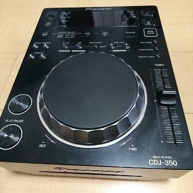 Pioneer(パイオニア)の値下げ！PioneerCDJ-350/VestaxVMC-004XLu BLK 楽器のDJ機器(CDJ)の商品写真