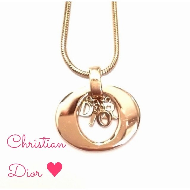 ChristianDior ????極美品???? ロゴネックレス - ネックレス