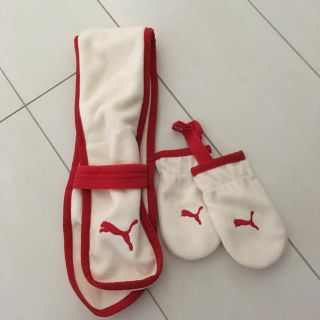 プーマ(PUMA)のプーマ マフラー＆手袋(手袋)