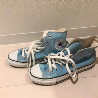 コンバース(CONVERSE)のコンバース ハイカット ブルー24(スニーカー)