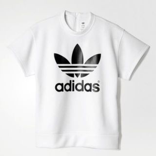 アディダス(adidas)のHYKE Adidas 半袖 スウェット 白 新品 XS ハイク(トレーナー/スウェット)