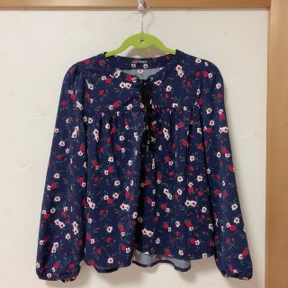 スプレイ(SpRay)の【秋冬コレクション】レトロな花柄 ブラウス(シャツ/ブラウス(長袖/七分))