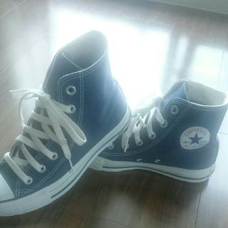 コンバース(CONVERSE)の★CONVERSE★ALL STAR Hi ネイビー  ★used(スニーカー)