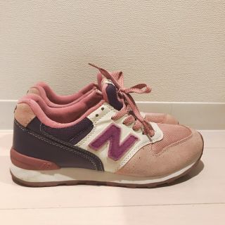 ニューバランス(New Balance)のニューバランス ピンク 24.5(スニーカー)