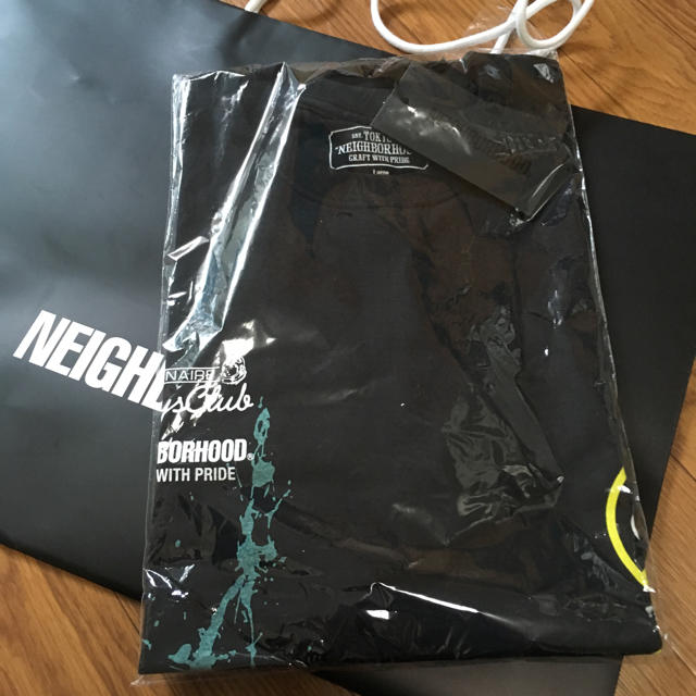 NEIGHBORHOOD(ネイバーフッド)の【Lサイズ送料込】NBHD×BBCコラボレーション ロンT ブラックカラー メンズのトップス(Tシャツ/カットソー(七分/長袖))の商品写真