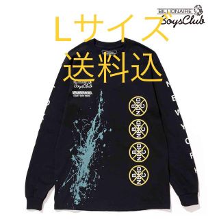 ネイバーフッド(NEIGHBORHOOD)の【Lサイズ送料込】NBHD×BBCコラボレーション ロンT ブラックカラー(Tシャツ/カットソー(七分/長袖))