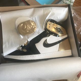 ナイキ(NIKE)のAIR JORDAN 1 OG GOLD TOE  サイズ27(スニーカー)