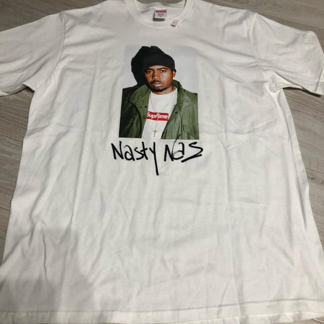 supreme NAS Tシャツ 白 XL