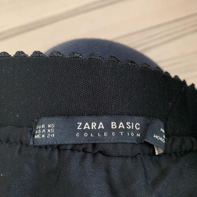 ZARA(ザラ)のZARAグレンチェックシフォンプリーツ レディースのスカート(ひざ丈スカート)の商品写真