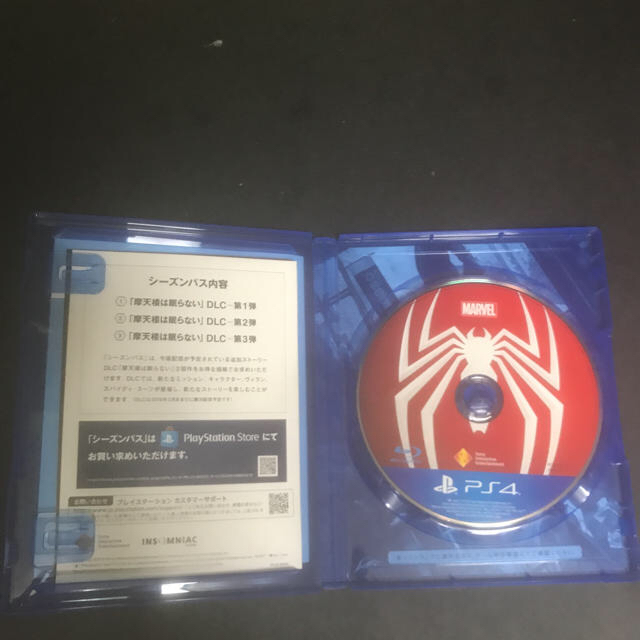 MARVEL(マーベル)のps4  マーベル スパイダーマン エンタメ/ホビーのゲームソフト/ゲーム機本体(家庭用ゲームソフト)の商品写真