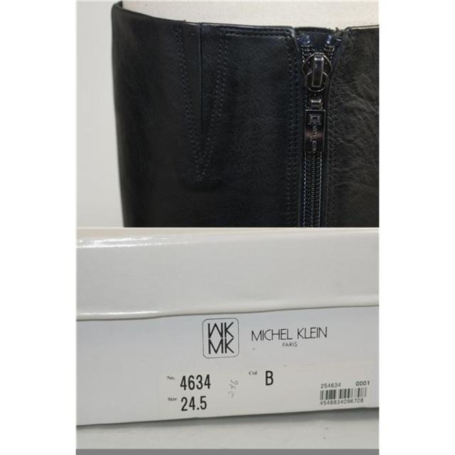 MICHEL KLEIN(ミッシェルクラン)のk-36 MICHEL KLEIN ミッシェルクラン　レザーブーツ24.5 新品 レディースの靴/シューズ(ブーツ)の商品写真