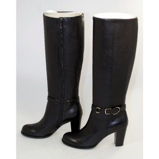 ミッシェルクラン(MICHEL KLEIN)のk-36 MICHEL KLEIN ミッシェルクラン　レザーブーツ24.5 新品(ブーツ)