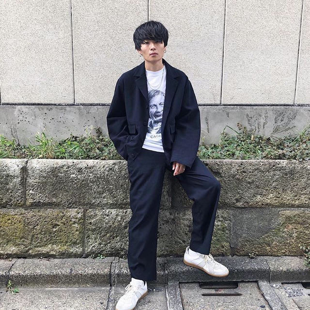 URU TOKYO / COTTON 1 TUCK SLACKS aw