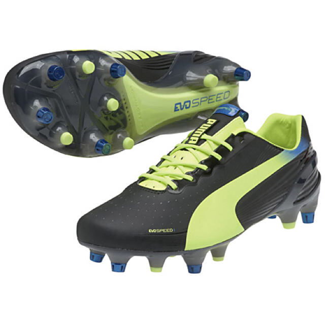 PUMA(プーマ)のサッカースパイク PUMA エヴォスピード 1.2 MIXED SG スポーツ/アウトドアのサッカー/フットサル(シューズ)の商品写真