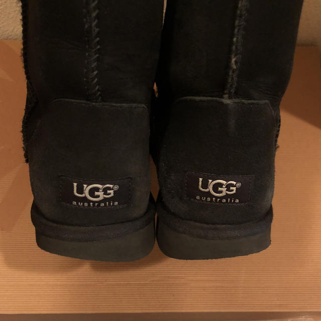 UGG(アグ)の【運び屋平次様専用】UGG ムートンブーツ(ブラック) メンズの靴/シューズ(ブーツ)の商品写真