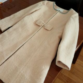 プロポーションボディドレッシング(PROPORTION BODY DRESSING)のバレンタイン価格♡ノーカラーコート(ノーカラージャケット)