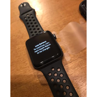 アップルウォッチ(Apple Watch)の【中古】Apple watch series3 nike セルラー(その他)