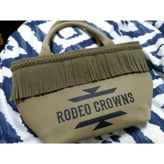 ロデオクラウンズワイドボウル(RODEO CROWNS WIDE BOWL)のタイムセール⌚Rodeo Crowns フリンジミニトート(トートバッグ)