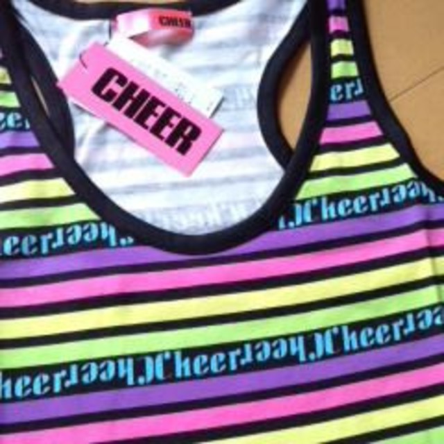 CHEER(チアー)の★CHEER★レインボータンクトップ★ レディースのトップス(タンクトップ)の商品写真