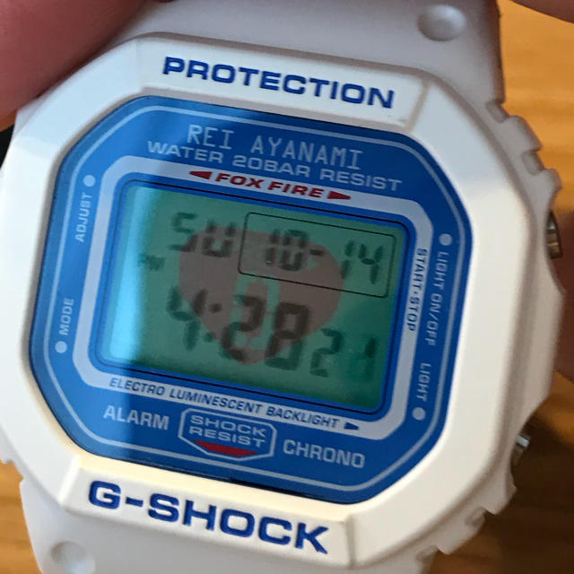 今ダケ送料無料今ダケ送料無料新品 g-shock 綾波レイ エヴァンゲリオン