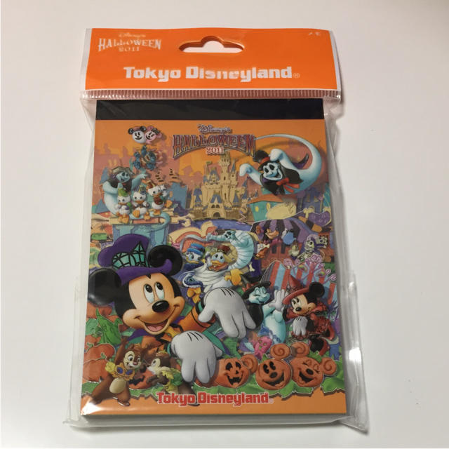 Disney 11年 東京ディズニーランド ハロウィーン メモ帳の通販 By M ディズニーならラクマ