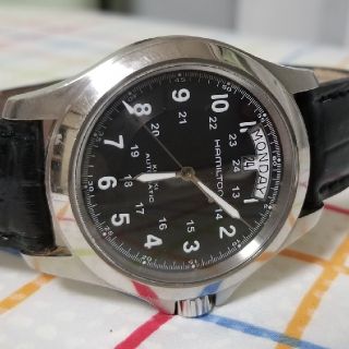 ハミルトン(Hamilton)のHAMILTON　KHAKI　ハミルトン　カーキ　自動巻き(腕時計(アナログ))