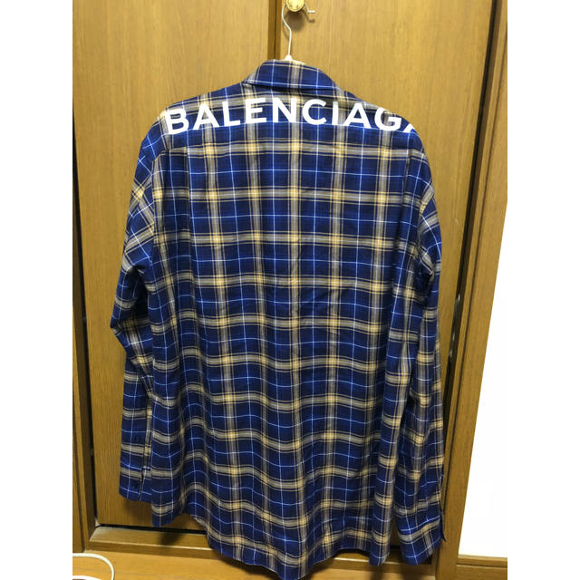 Balenciaga(バレンシアガ)のbalenciaga チェックシャツ 39 メンズのトップス(シャツ)の商品写真