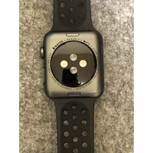 Apple Watch(アップルウォッチ)のApple Watch Nike+ スペースグレイ42mm メンズの時計(腕時計(デジタル))の商品写真